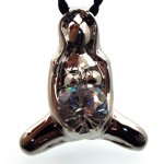 Gaia Mother Earth Goddess Pendant with Swarovski Crystal